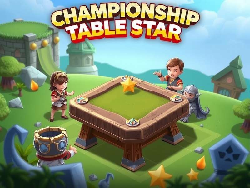 Championship Table Clash Star Gameplay Screenshot